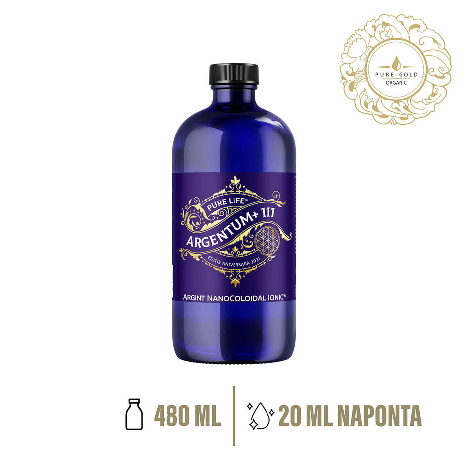 ARGENTUM+ 111ppm ezüstkolloid 480ml