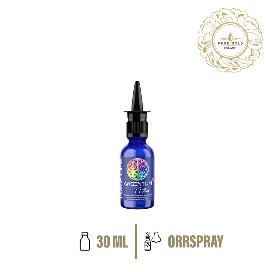 ARGENTUM+ 77ppm ezüstkolloid orrspray 30ml