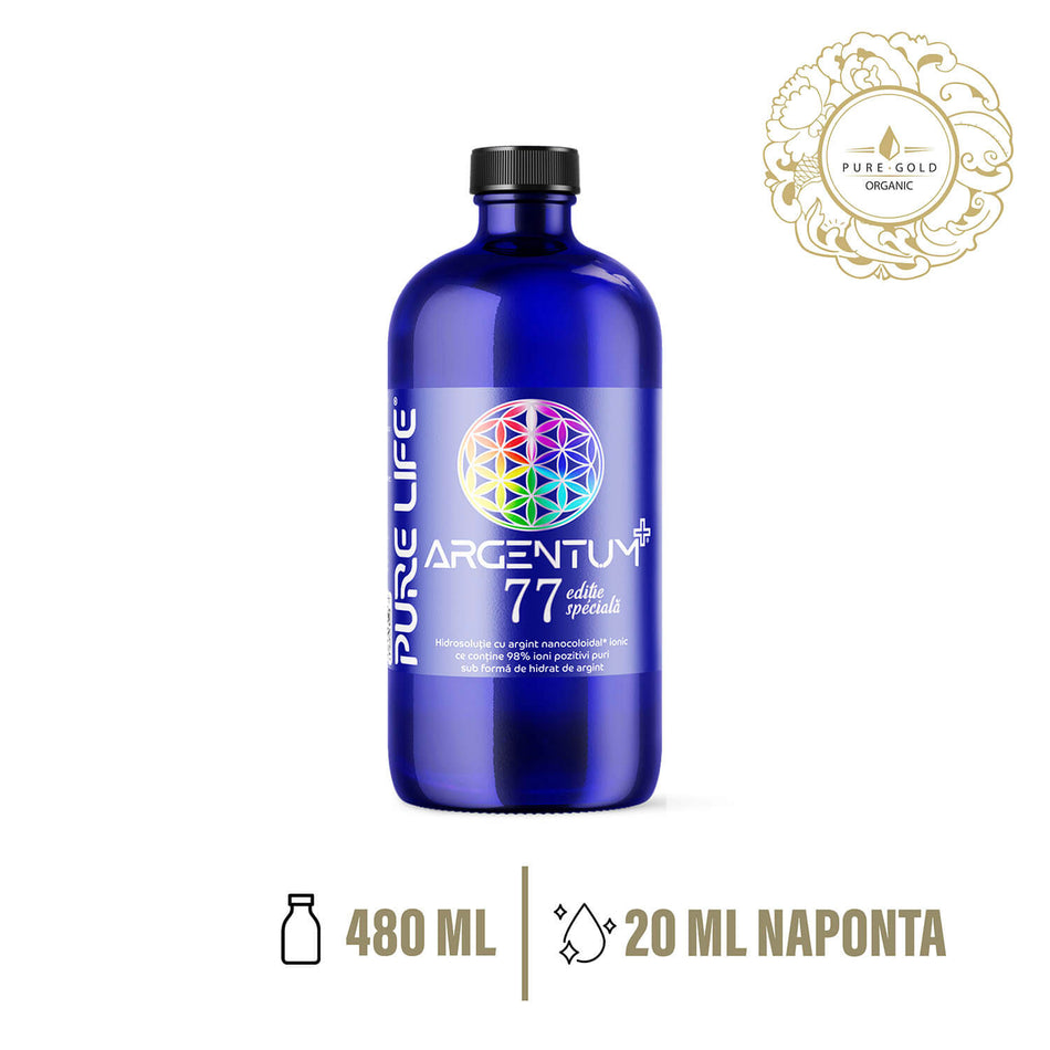 ARGENTUM+ 77ppm ezüstkolloid oldat 480ml