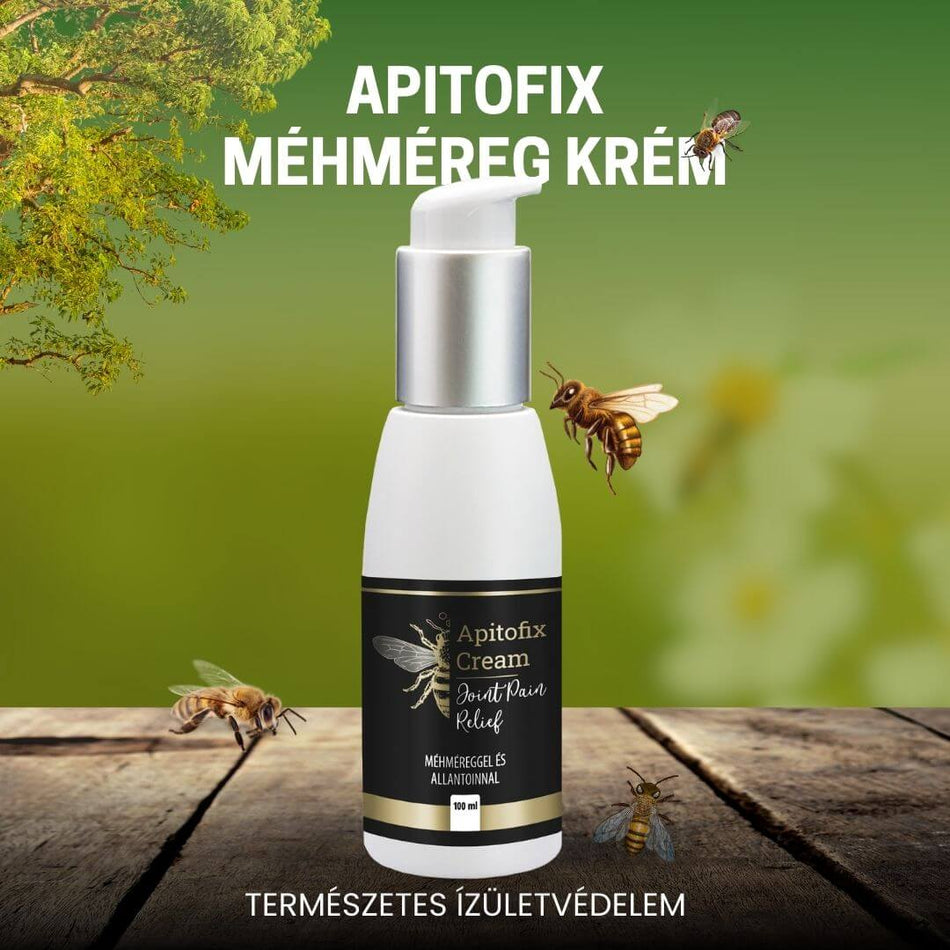 Apitofix méhméreg krém 100 ml - Természetes fájdalomcsillapítás