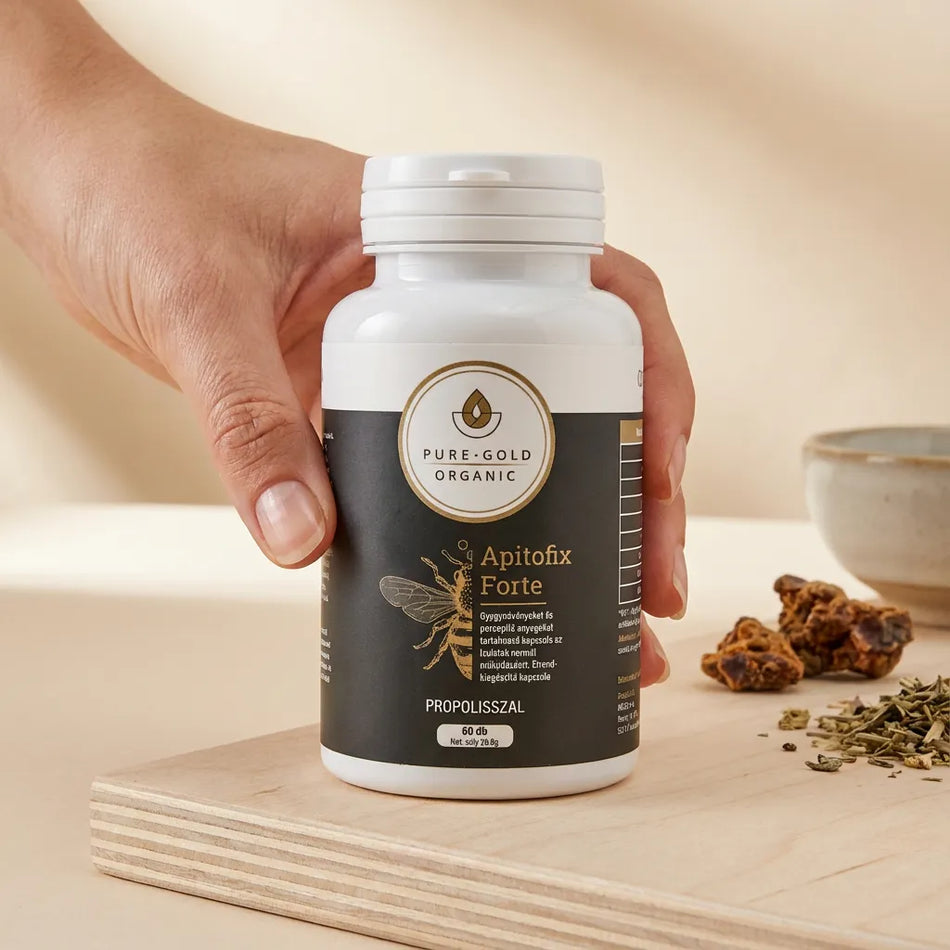 Apitofix Forte ízületvédő kapszula propolisszal 60 db - Természetes fájdalomcsillapítás