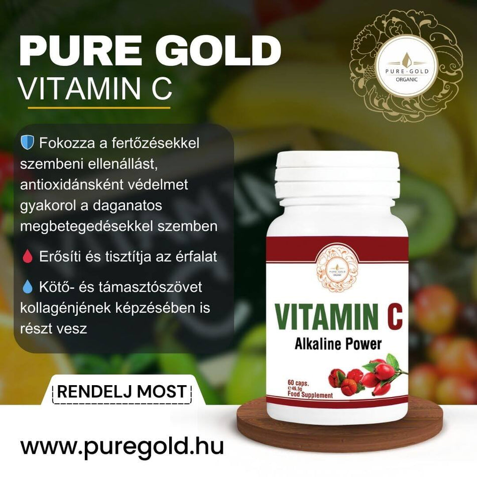 C Vitamin étrend-kiegészítő kapszula 60 db