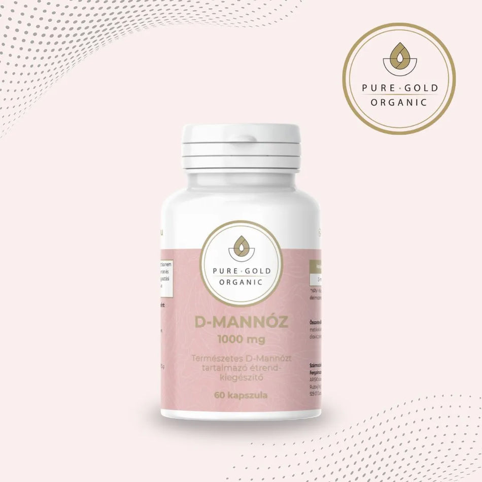 D-mannóz 1000 mg – 60 vegán kapszula
