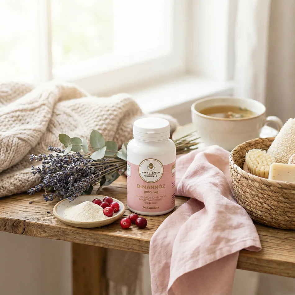 D-mannóz 1000 mg – 60 vegán kapszula