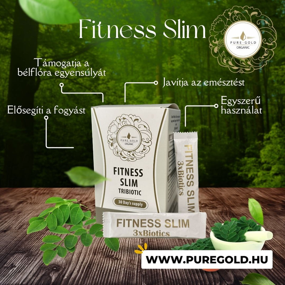 Pure Gold Fitness Slim 3XBiotics - Kulcs a belső egyensúlyhoz