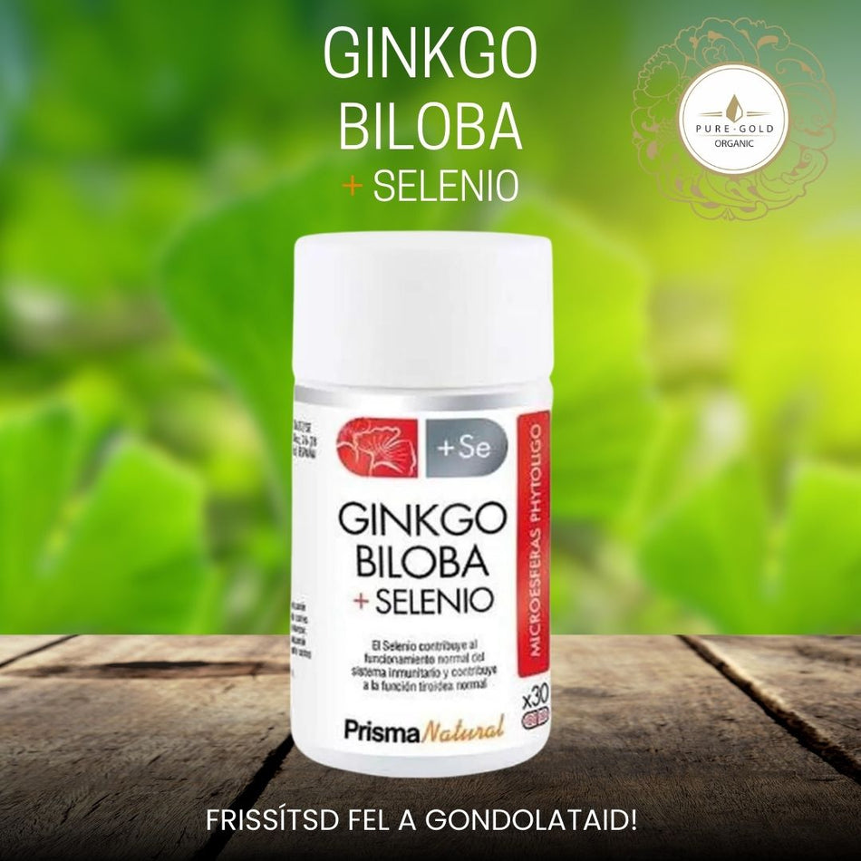 Ginkgo Biloba + Selenio 30 db