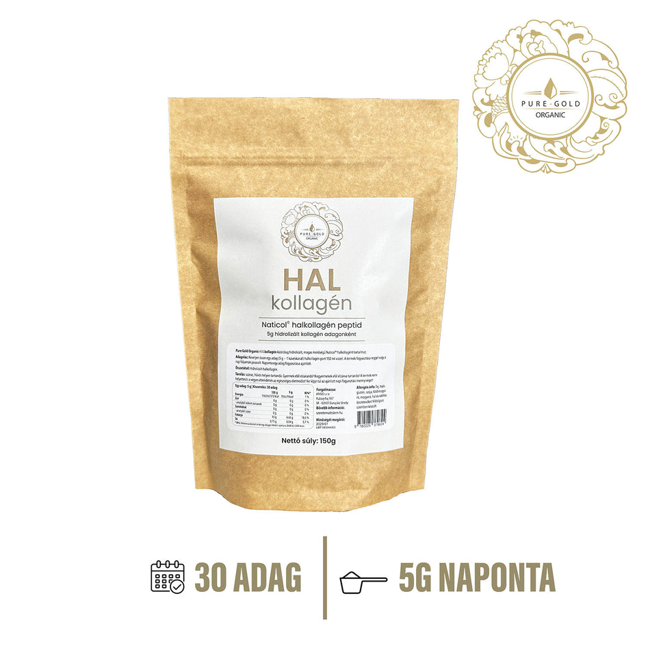 Pure Gold Halkollagén peptid - 150g