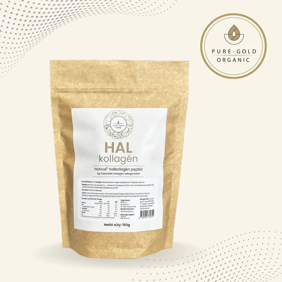 Pure Gold Halkollagén peptid - 150g