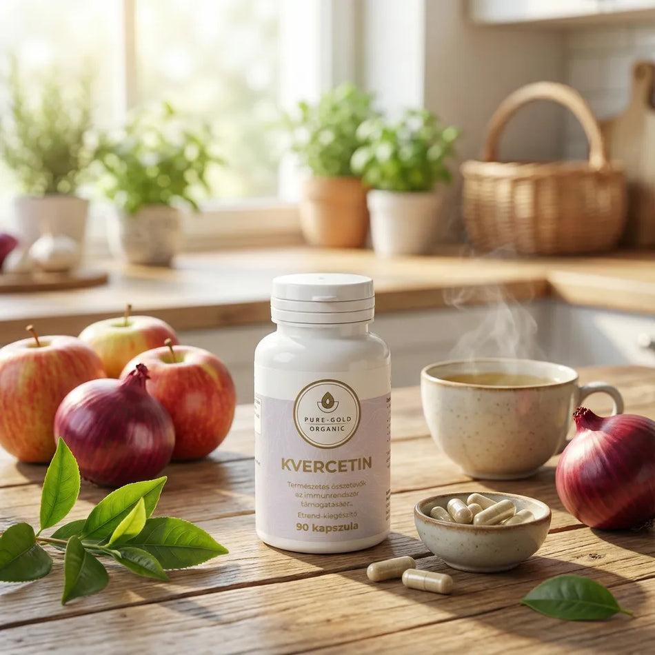 Kvercetin – természetes növényi flavonoid komplex 90 db