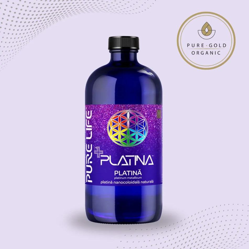 PLATINA™ MAX 55 ppm természetes platina nanokolloid 480ml