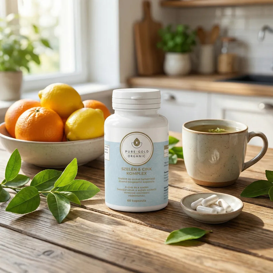 Szelén–Cink Komplex – 60 db vegán kapszula