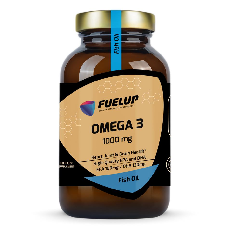 Fuel Up Omega 3 1000 mg – Természetes halolaj EPA & DHA – 90 kapszula