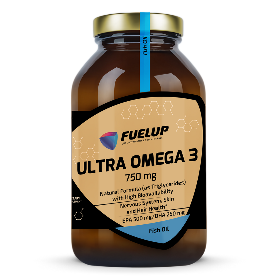 Fuel Up Ultra Omega-3 1000 mg – Szív és agyműködés – 180 lágyzselatin kapszula