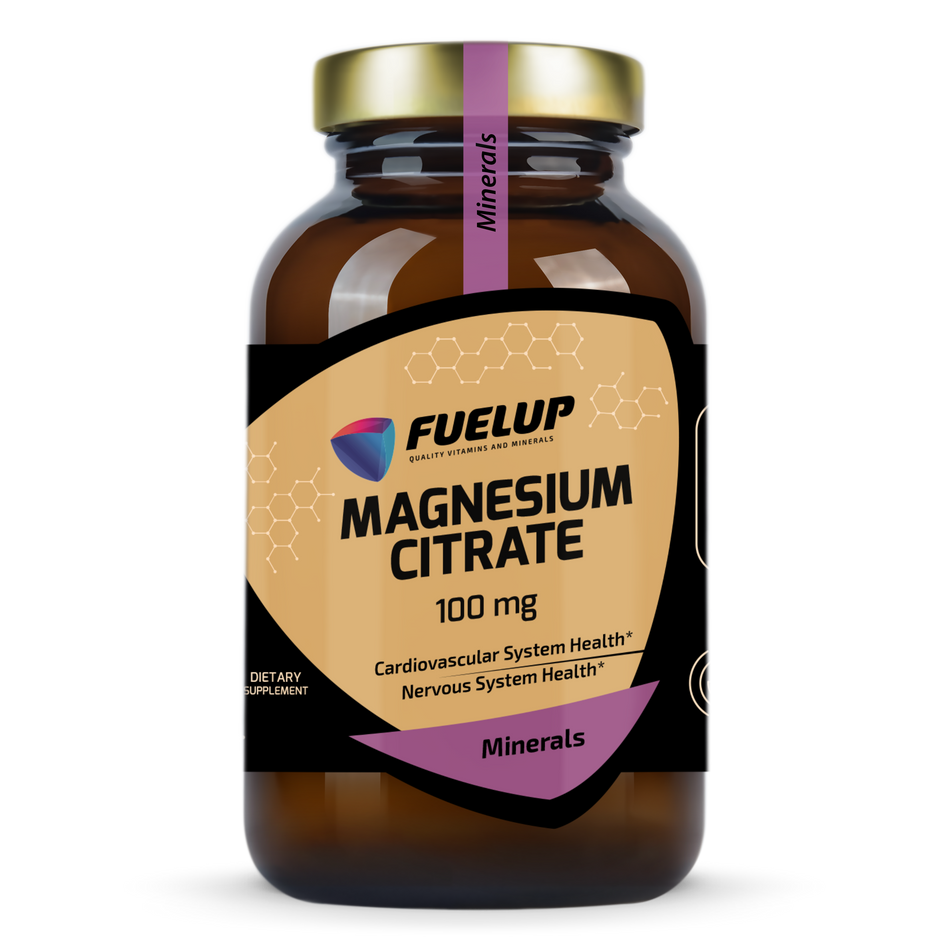 Fuel Up Magnézium-citrát 100 mg – 60 kapszula